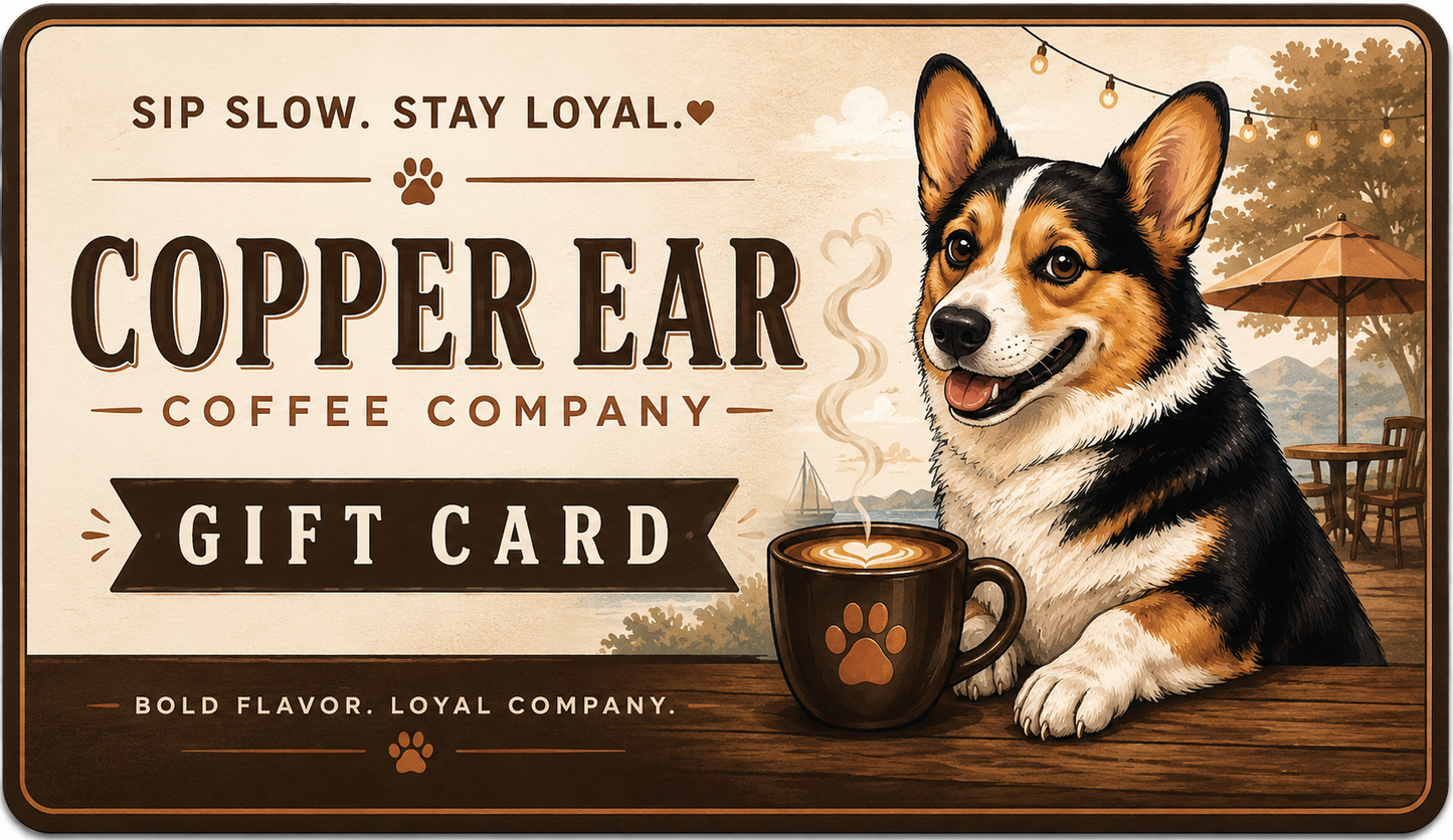 Copper Ear Coffee Company Gift Card